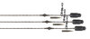 Naturals Heli-Clip Rigs 50LB Copper Core Fox