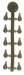 Naturals Powergrip Hook Beads Fox
