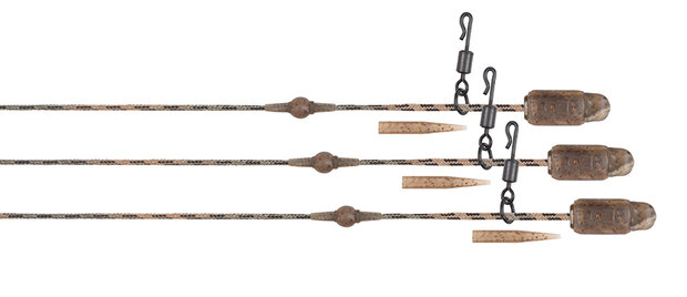 Camo Heli-Clip Rigs Submerge Fox