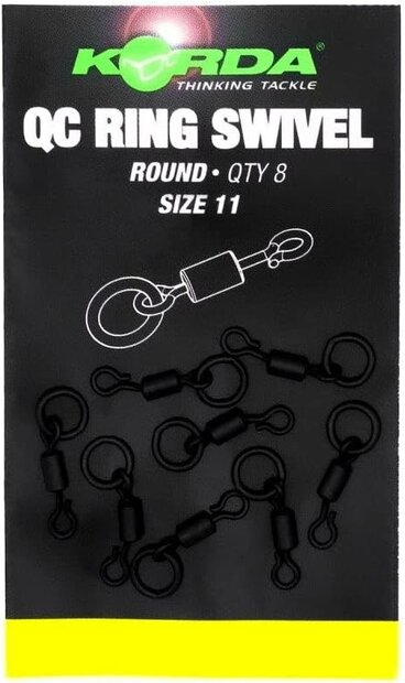 Size 11 QC Round Ring Swivel Korda