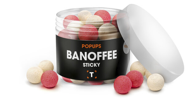 Sticky Banoffee Pop-ups