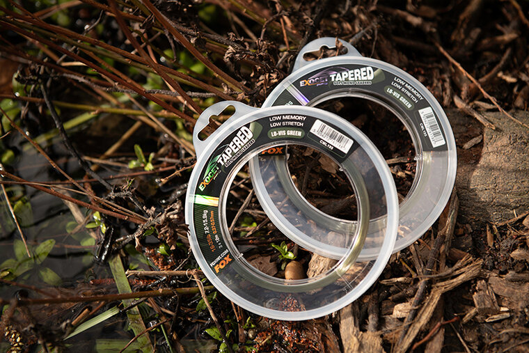 Pro Tapered Leaders Lo-Vis Green X3 Exocet Fox