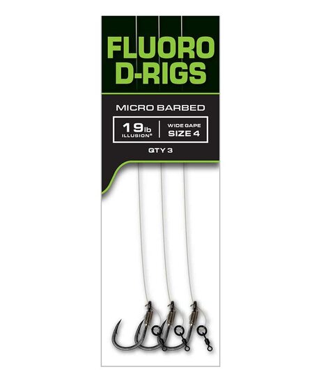 Carp Ready Rigs Fluoro D Rigs Fox