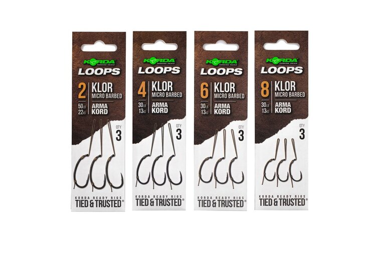 Klor Ready Tied Rigs Korda Karper Onderlijn