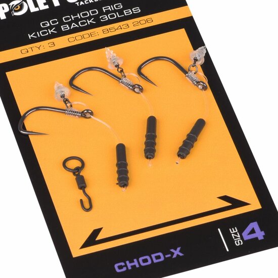 QC Chod Rig Barbed Pole Position Karper Onderlijn