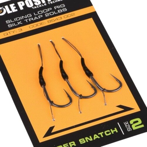 Sliding Loop Rig Super Snatch Barbed Pole Position Karper Onderlijn