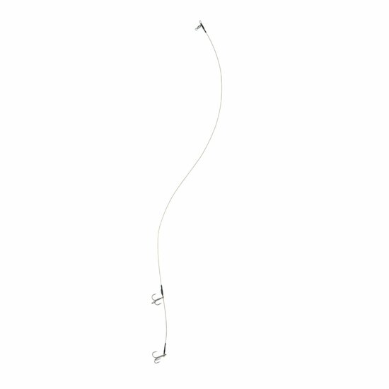 Deadbait Leaders 2x treble 50cm 30lb 2pcs