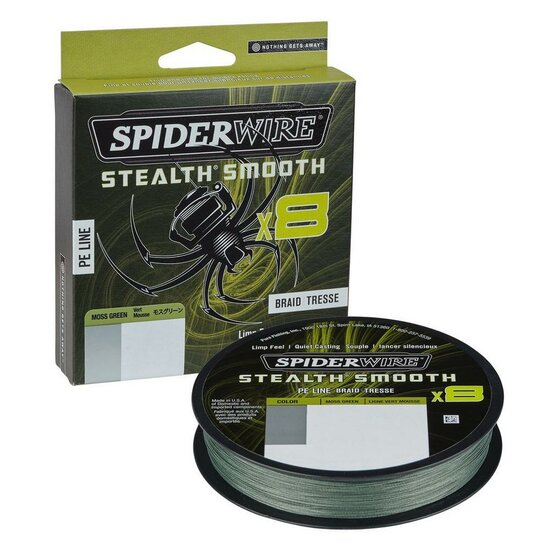 Stealth Smooth x8 pe braid 150M Spiderwire
