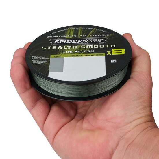 Stealth Smooth x8 pe braid 300M Spiderwire