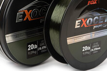 Pro Monofilament Lo-Vis Green X1000M Exocet Fox 20LB