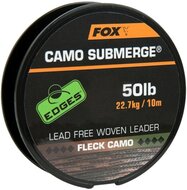 Flex Camo Lead Free Woven Leader - 10M Camotex Edges Fox