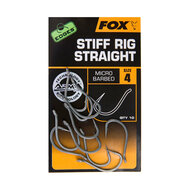 Stiff Rig Straight Hooks X10 Edges Armapoint Fox
