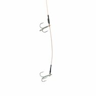 Deadbait Leaders 2x treble 50cm 30lb 2pcs