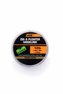 Zig &amp; Floater Hooklink Trans Khaki Edges Fox 12LB (5.44KG) 0.28MM