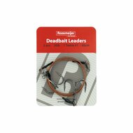 Deadbait Leaders 1x #1 treble 60cm 30lb 2pcs Rozemeijer
