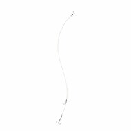 Deadbait Leaders 1x single +  treble 50cm 30lb 2pcs Rozemeijer