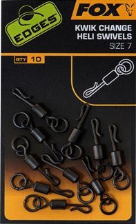 Kwik Change Heli Swivels SZ 7 X10 Edges Fox