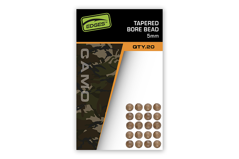 Camo Tapered Bore Bead 5mm