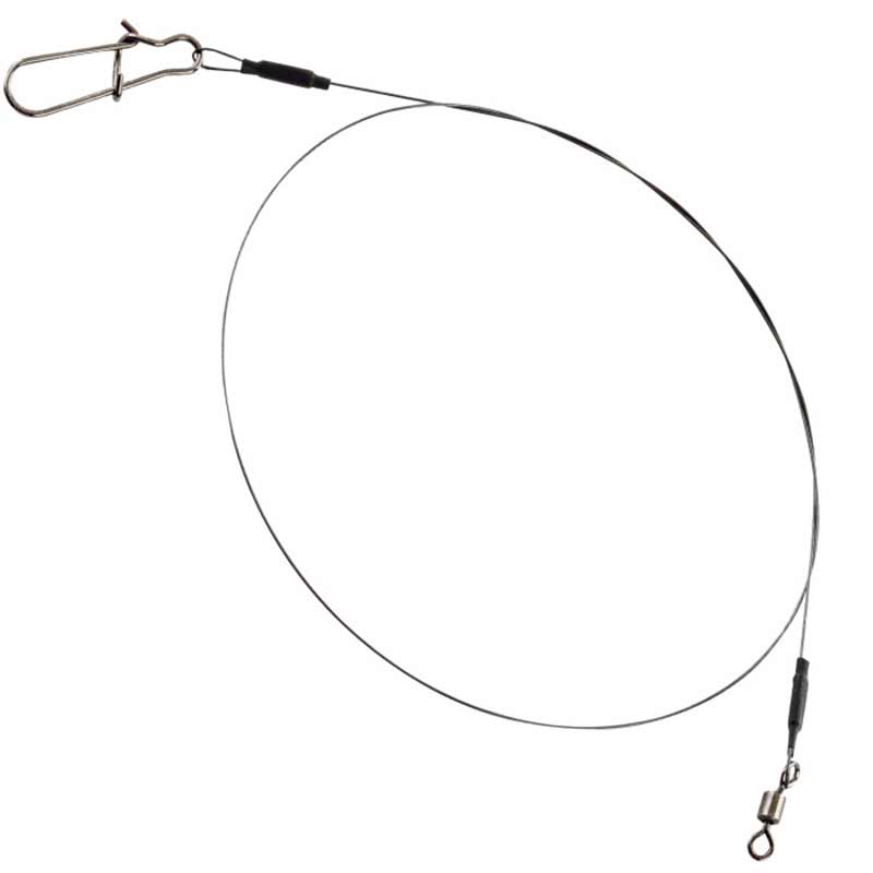 Fox Rage Strike Point Jerk Leader Single Strand Titanium 